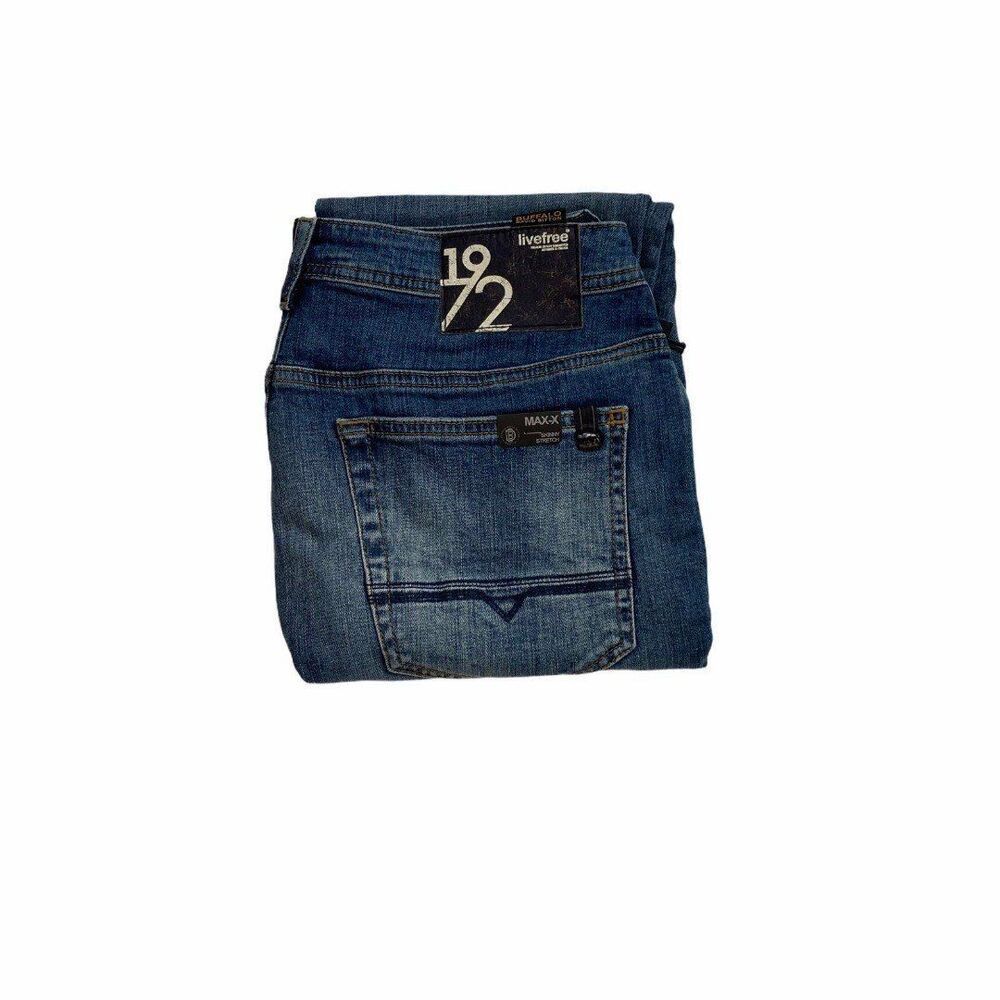 Men’s Buffalo David Bitton MAX-X Skinny Stretch Jeans Size W32 X L30 NWT